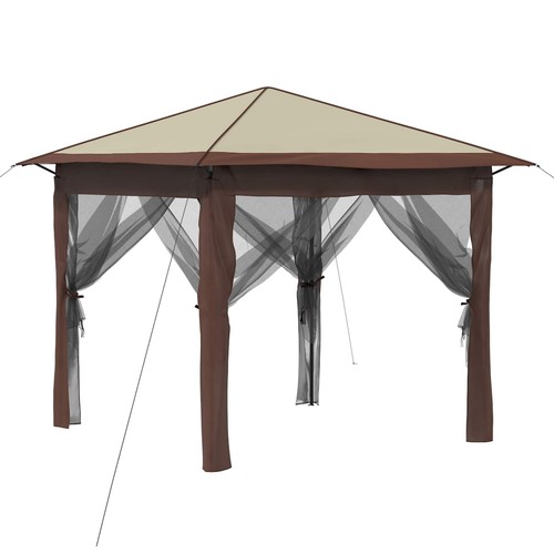 Gazebo 210d oxford - gazebo, silver