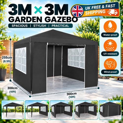 3x3m gazebo side panels - gazebo,
