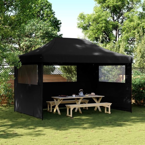 Black pop gazebo - black, tent