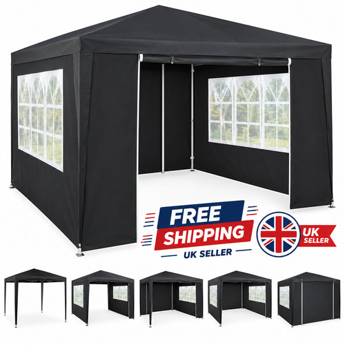 3x3m heavy duty gazebo marquee - duty,