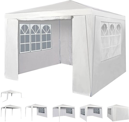3x3m heavy duty gazebo marquee - 3x3m,