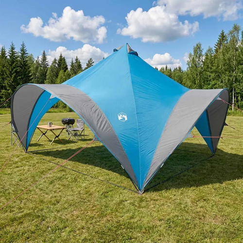 Walplus blue outdoor party - blue,